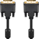 Goobay 93110 DVI kabel 2 m DVI-D Sort