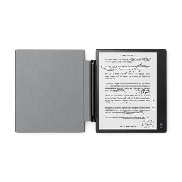 Rakuten Kobo N605-AC-BK-E-PU e- bog etui 26,2 cm (10.3") Flipetui Sort