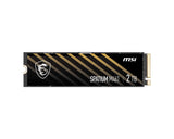 MSI S78-440Q550-P83 intern solid state drev 2 TB M.2 PCI Express 4.0 NVMe 3D NAND