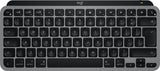 Logitech Master MX Keys Mini For Mac tastatur Hjemme/kontor Bluetooth QWERTY US International Sort, Grå