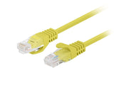 Lanberg PCU5-20CC-0100-Y netværkskabel Gul 1 m Cat5e U/UTP (UTP)
