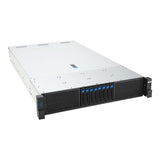 ASUS RS720-E12-RS8G Stativ (2U) Sort, Sølv