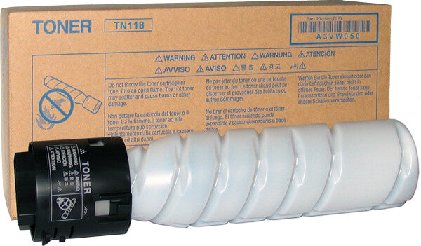 Konica Minolta TN-118 tonerpatron Original Sort