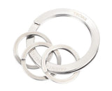 TROIKA NAIL GUARD Nøglering Sølv, Rustfrit stål