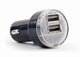 Gembird EG-U2C2A-CAR-02 oplader til mobil enhed Universel Sort Cigartænder Automatisk