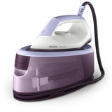 Philips 3000 series PSG3000/30 Dampstrygning station 2400 W 1,4 L Keramisk strygesål Lilla, Hvid
