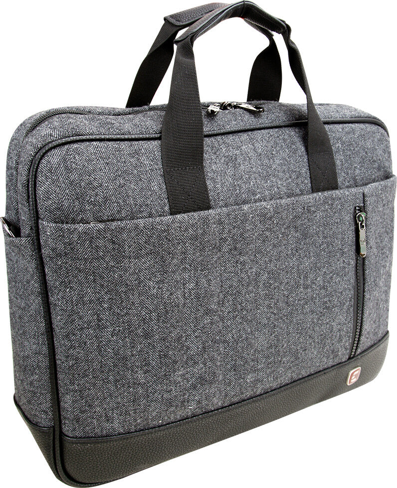 Cirafon LSM7615 taske og etui til laptop 39,6 cm (15.6") Mappe Sort