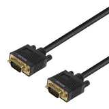 Savio Cl-202 VGA kabel 1,8 m VGA (D-Sub) Sort