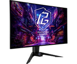 Asrock PGO32UFS computerskærm 80 cm (31.5") 3840 x 2160 pixel 4K Ultra HD OLED Sort