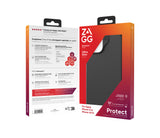 ZAGG Cases Manhattan Snap Apple iPhone 15/iPhone 14/13 Black EN/FR