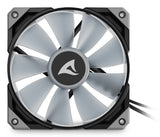 Sharkoon F50 Computerkabinet Ventilator 12 cm Sort, Grå