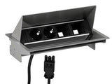 Bachmann 900.402 stikkontakt 2x AC Grå