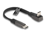 DeLOCK 80750 USB-kabel USB 2.0 0,14 m USB C 0,48 Gbit/sek. 60 W Sort