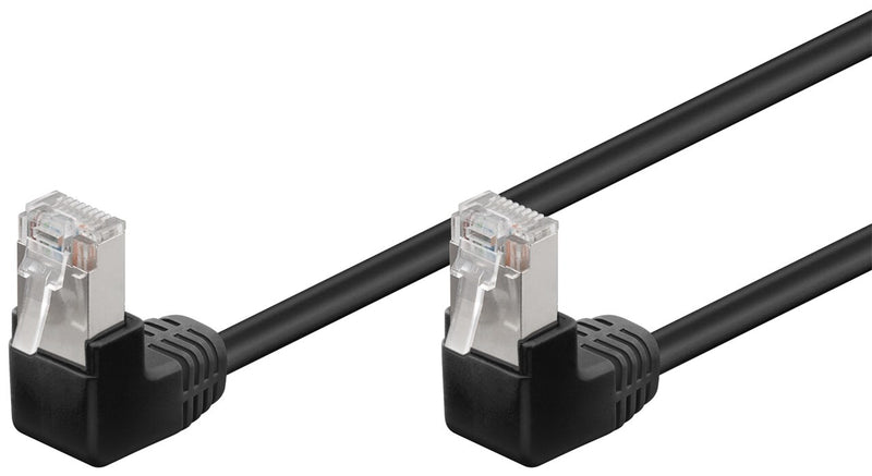 Goobay 96081 netværkskabel Sort 5 m Cat5e F/UTP (FTP)