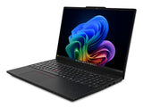 Lenovo ThinkPad T16 Gen 5 (Intel) Copilot+ PC Intel Core Ultra 7 355 Laptop 40,6 cm (16") WUXGA 32 GB LPDDR5x-SDRAM 512 GB SSD Wi-Fi 7 (802.11be) Windows 11 Pro Sort Tysk