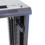 Extralink EX.14749 stativ 27U Fritstående reol Sort