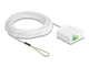 DeLOCK 85932 InfiniBand og fiberoptisk kabel 20 m 2x SC Hvid