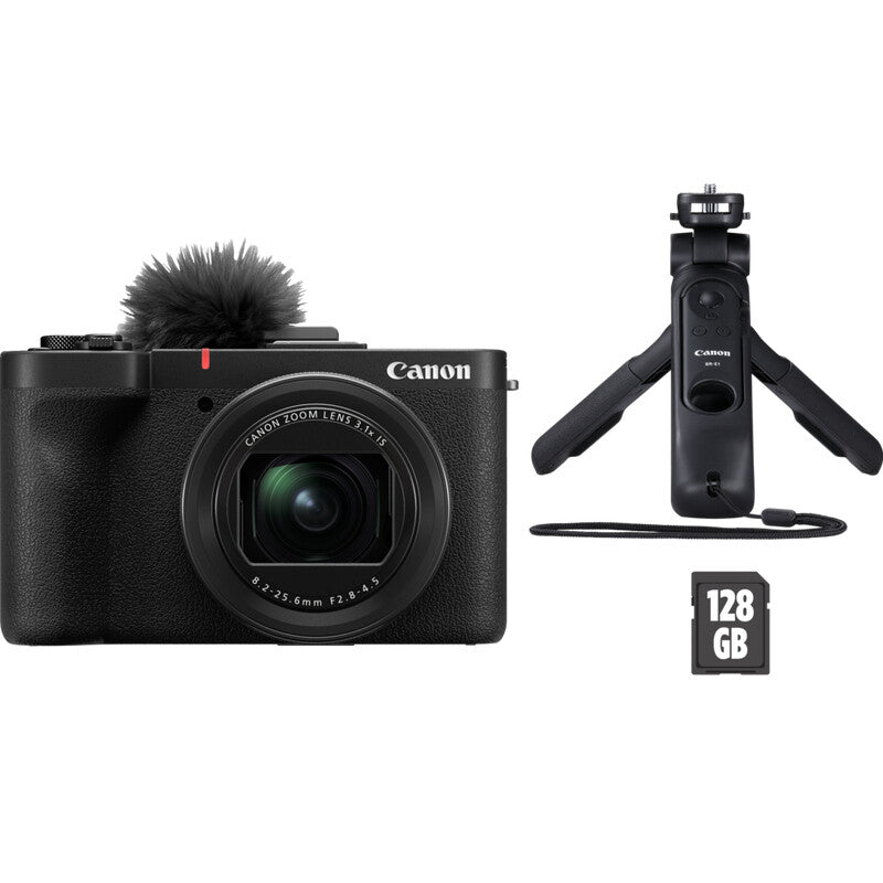 Canon PowerShot V1 Premium Vlogger Kit 1/4" Kompakt kamera 22,3 MP CMOS 5760 x 3840 pixel Sort