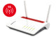 Box FRITZ! 6850 5G trådløs router Gigabit Ethernet Dual-band (2,4 GHz / 5 GHz) Sort, Rød, Hvid