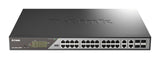D-Link DSS-200G-28MPP netværksswitch Administreret L2 Gigabit Ethernet (10/100/1000) Strøm over Ethernet (PoE) 1U Grå