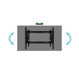 Multibrackets 6299 tv-beslag 2,18 m (86") Sort