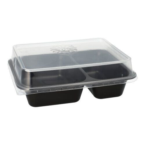 Papstar 96553 engangsbeholder til madopbevaring Polypropylen (PP) Sort