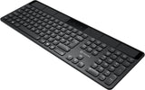 Voxicon DK-SO2WL-B/FR tastatur Kontor RF trådløst AZERTY Fransk Sort