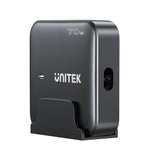 UNITEK P1228ABK01-EU oplader til mobil enhed Universel Sort Vekselstrøm Hurtig opladning Indendørs