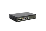 LevelOne GES-2105P netværksswitch Administreret L2 Gigabit Ethernet (10/100/1000) Strøm over Ethernet (PoE) Sort