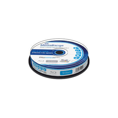 MediaRange MR509 blank Blu-ray disk BD-R 50 GB 10 stk