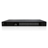 LevelOne GEP-2861 netværksswitch Administreret L2 Gigabit Ethernet (10/100/1000) Strøm over Ethernet (PoE) 1U Sort