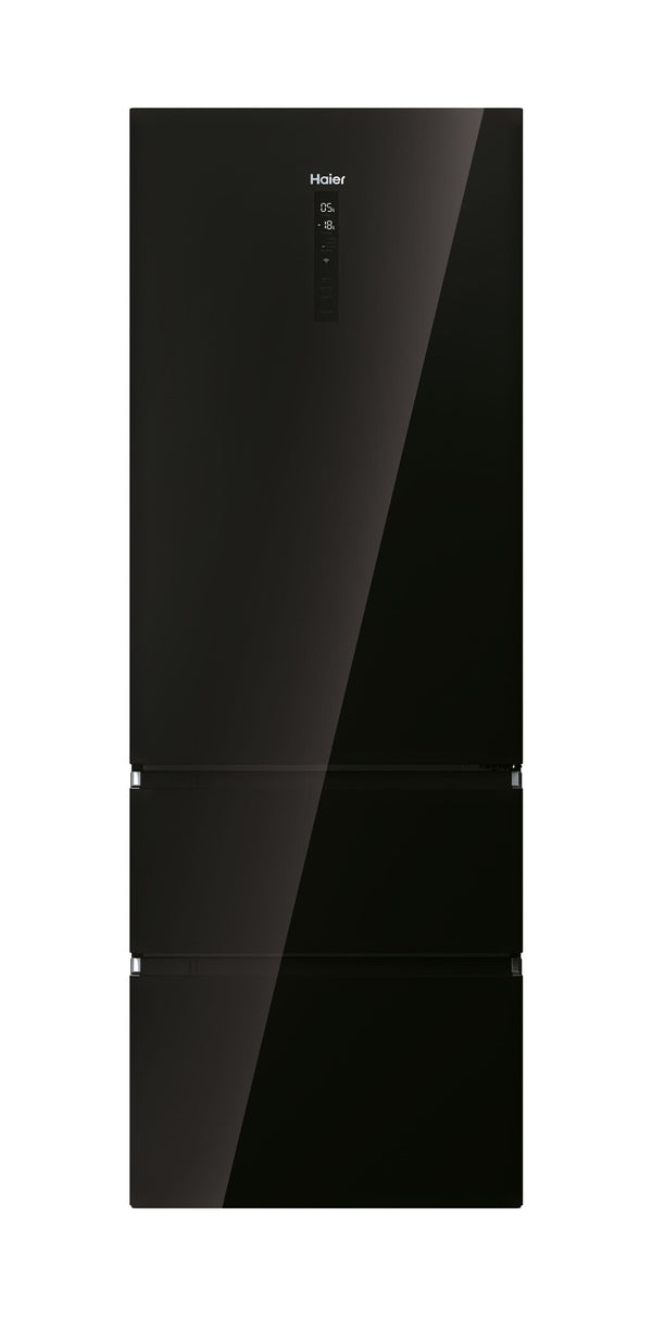 Haier 3D 70 Series 7 HTW7720DNGB Fritstående 483 L Platin, Rustfrit stål