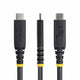 StarTech.com CC50CM40GUSB4TP USB-kabel USB4 Gen 3x2 0,5 m USB C 40 Gbit/sek. 240 W Sort