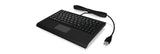 KeySonic ACK-3410 (DE) tastatur Kontor USB QWERTZ Tysk Sort
