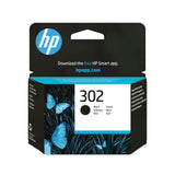 HP Original 302-blækpatron, sort