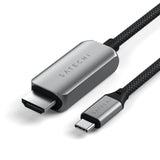 Satechi ST-YH8KCM USB grafisk adapter 7680 x 4320 pixel Sort, Sølv