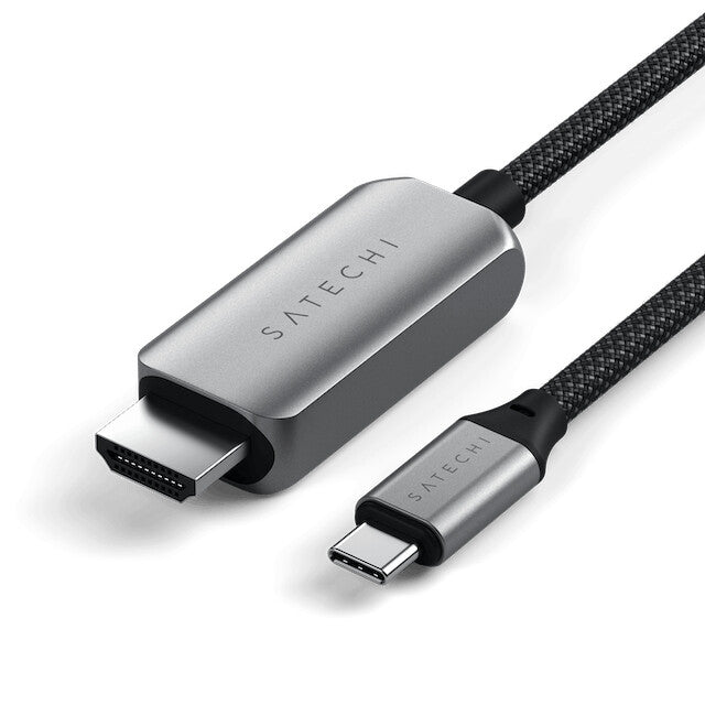 Satechi ST-YH8KCM USB grafisk adapter 7680 x 4320 pixel Sort, Sølv