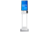Samsung KM24C-C Kiosk design 61 cm (24") LED 250 cd/m² Fuld HD Hvid Berøringsskærm Indbygget processer Windows 10 IoT Enterprise 16/7