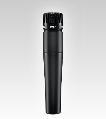 Shure SM57 Sort Studiemikrofon