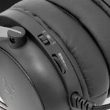 White Shark GORILLA Headset Ledningsført Spil Grå, Sort