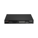 Edimax GS-5210PL netværksswitch Administreret Gigabit Ethernet (10/100/1000) Sort