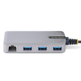 StarTech.com 5G3AGBB-USB-A-HUB dockingstation Ledningsført USB 3.2 Gen 1 (3.1 Gen 1) Type-A Grå