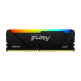 Kingston Technology FURY Beast 32GB 3600MT/s DDR4 CL18 DIMM (Sæt med 2) RGB