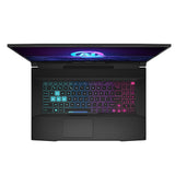 MSI Katana A17 AI B8VF-866 AMD Ryzen™ 7 8845HS Laptop 43,9 cm (17.3") Fuld HD 16 GB DDR5-SDRAM 1 TB SSD NVIDIA GeForce RTX 4060 Wi-Fi 6E (802.11ax) Windows 11 Home Sort