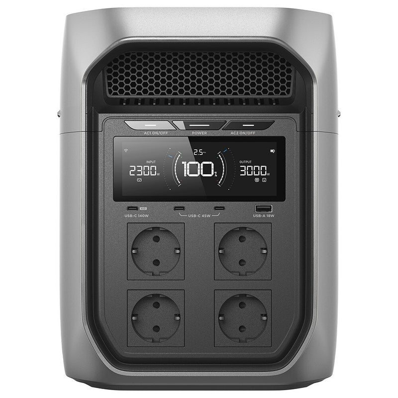 EcoFlow DELTA 3 Max Plus Bærbar energistation Lithium jern fosfat (LiFePO4) 22,1 kg