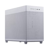 ASUS PRIME AP201 CASE TG WHITE Mini Tower Hvid