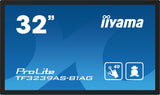 iiyama TF3239AS-B1AG computerskærm 80 cm (31.5") 1920 x 1080 pixel Fuld HD LED Berøringsskærm Sort