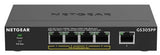 NETGEAR GS305PP Ikke administreret Gigabit Ethernet (10/100/1000) Strøm over Ethernet (PoE) Sort