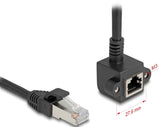 DeLOCK 81098 netværkskabel Sort 2 m Cat6 F/UTP (FTP)