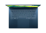 Acer Swift Spin 14 AI SFSP14-Q51T-X0AS Snapdragon X2E-78-100 Hybrid (2-i-1) 35,6 cm (14") Berøringsskærm WUXGA 16 GB LPDDR5x-SDRAM 512 GB SSD Wi-Fi 7 (802.11be) Windows 11 Home Blå